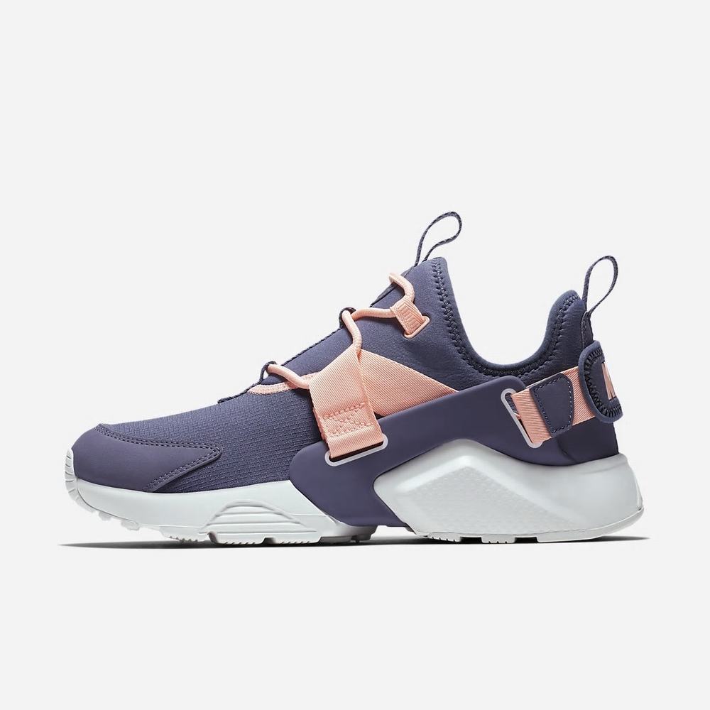 Sneakers Nike Air Huarache City Low Violet 1094-537 Light Carbon/Crimson Tint/White/Light Carbon Femme | MDR-80543826